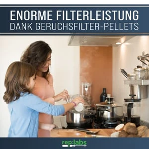 REP:LABS Kohlefilter Wie BOSCH - AT Wie 11026771 DHZ5346 320x243mm Für Dunstabzugshaube – Bild 6