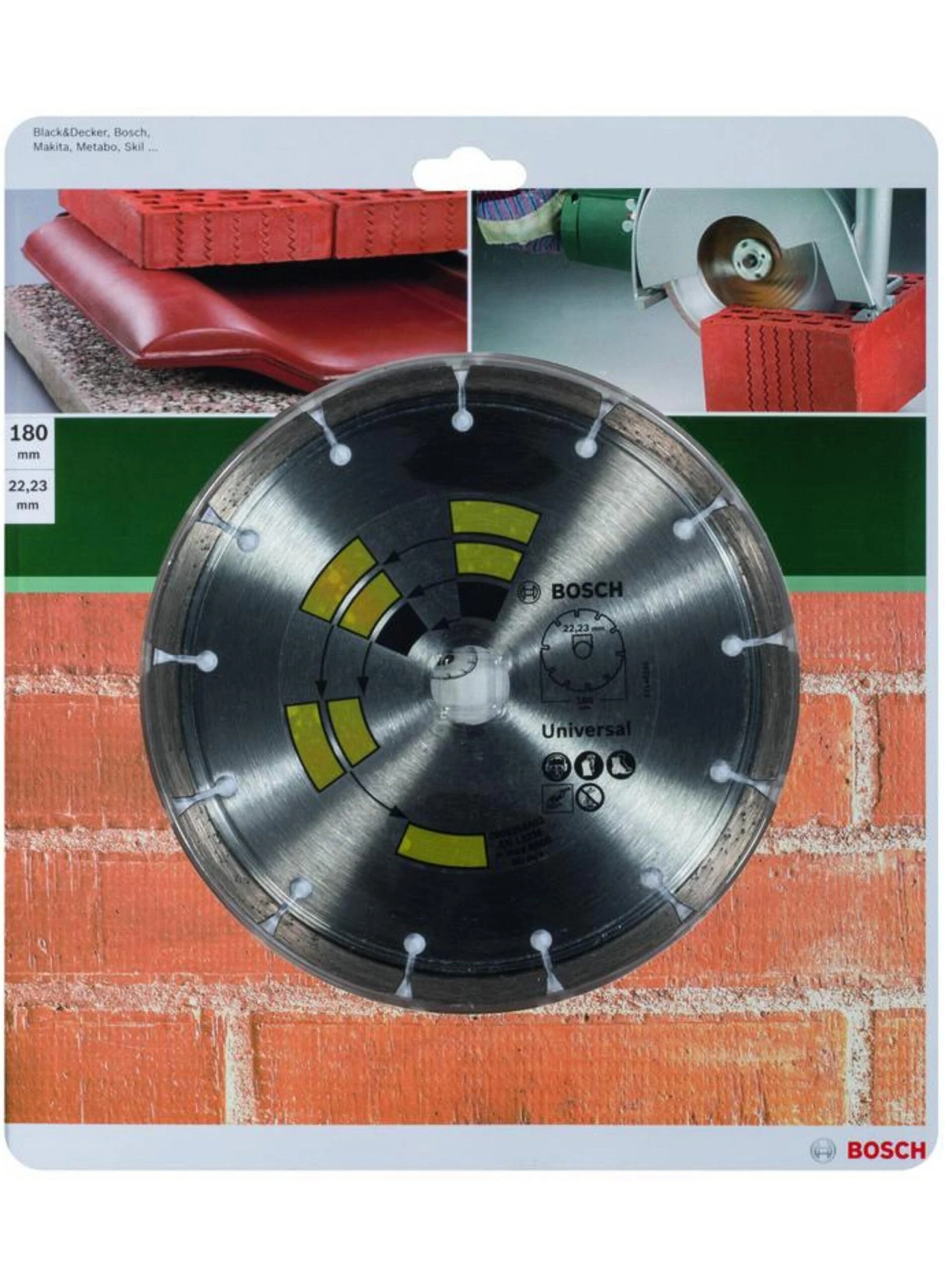 BOSCH Universal Top Diamond Cutting Disc 180mm – Bild 2