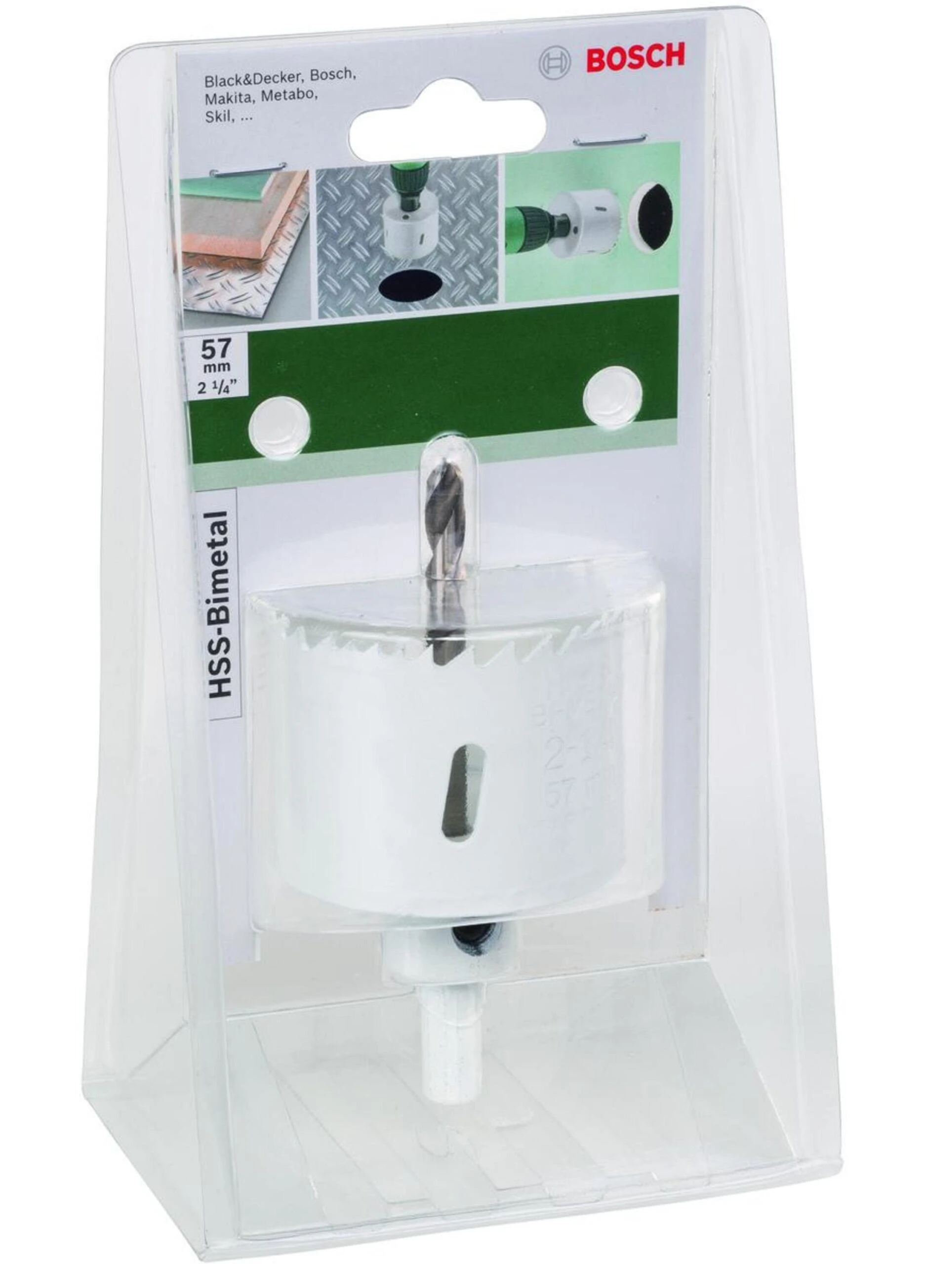 BOSCH HSS Bi-metal Hole Saw 57 Mm – Bild 2