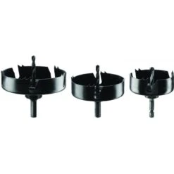BOSCH Hole Saw Set For Spotlights 1/4 Hex Shank 3-piece