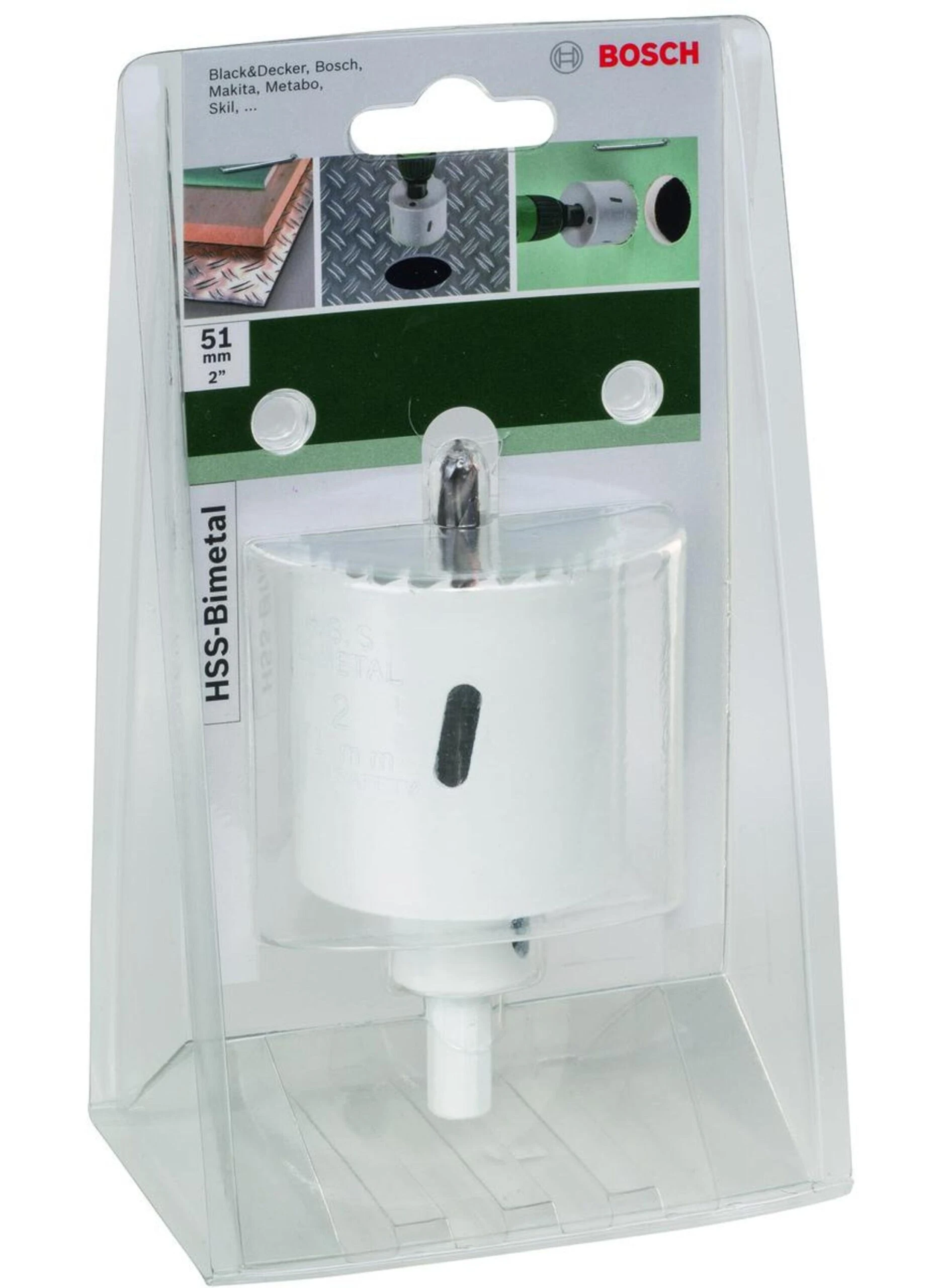BOSCH HSS Bi-metal Hole Saw 51 Mm – Bild 2