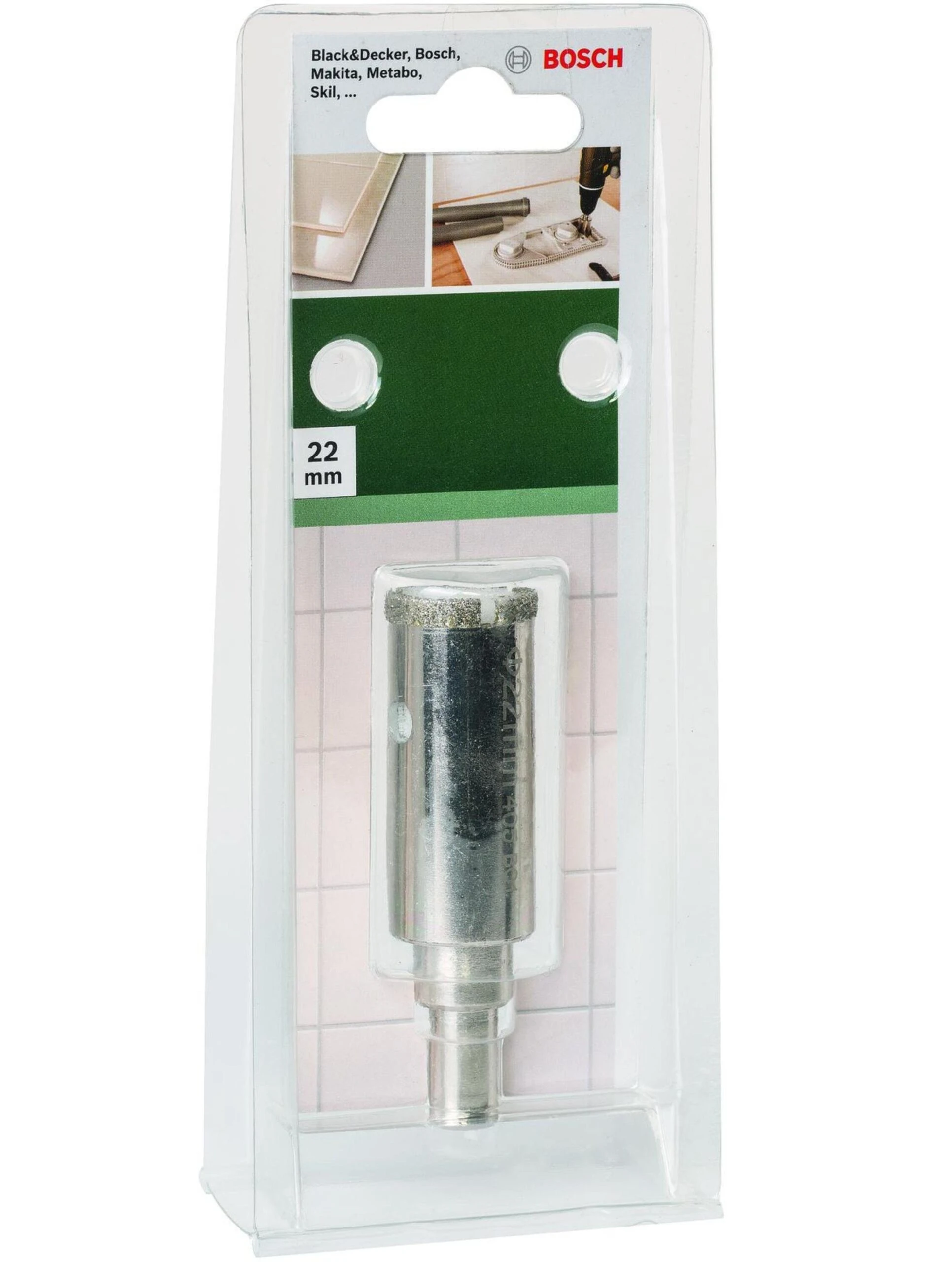 BOSCH Diamond Hole Saw For Ceramics 22 Mm – Bild 2